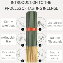 20/50/600/1500 Pieces of Plant-Derived White Sage Incense Sticks 8.66inch Freshening the Air, Suitable for Yoga and Meditation, Purifying the Mind and Eliminating Negative Energy