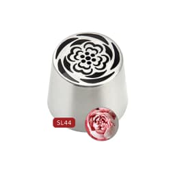 Extra Large Russian Piping Tip Stainless Steel Flower Piping Tips Rose Floral Icing Nozzles for Cake Decorating Frosting