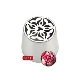 Extra Large Russian Piping Tip Stainless Steel Flower Piping Tips Rose Floral Icing Nozzles for Cake Decorating Frosting