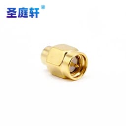 2PCS 2W 6GHz 50 ohm SMA Male RF Coaxial Termination Dummy Load Gold Plated Cap Connectors Accessories