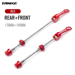 TANKE Bicycle Quick Release Bolt Hub Skewers Lever Axle Road Mountain Bike Replacement Cycling Parts For Front 100mm Rear 135mm