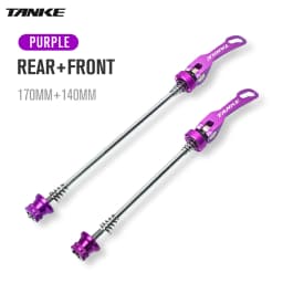 TANKE Bicycle Quick Release Bolt Hub Skewers Lever Axle Road Mountain Bike Replacement Cycling Parts For Front 100mm Rear 135mm