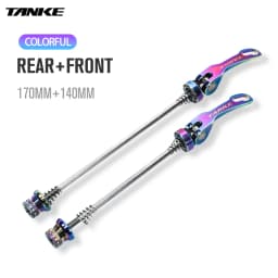 TANKE Bicycle Quick Release Bolt Hub Skewers Lever Axle Road Mountain Bike Replacement Cycling Parts For Front 100mm Rear 135mm