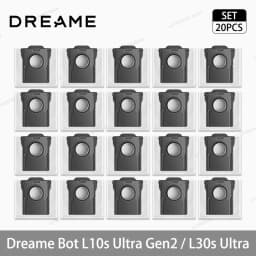 Dreame L10s Ultra Gen2 / L30s Ultra Robot Vacuum Cleaner Accessories Main Side Brush Mop Cloth Hepa Filter Dust Bag Spare Parts