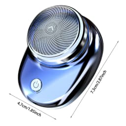 Men Beard Trimmer Shaving Machine Rechargeable Electric Razors Pocket Size Electric Beard Trimmer for Men Teen Boys Face Beards
