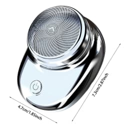 Men Beard Trimmer Shaving Machine Rechargeable Electric Razors Pocket Size Electric Beard Trimmer for Men Teen Boys Face Beards