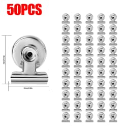 Magnet Clips Heavy Duty Sticky Pads Strong Refrigerator Magnetic Clips for Whiteboard Photo Office Locker Displays Magnets Clip