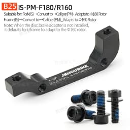 PM/IS MTB Disc Brake Mount Adapter 140mm 160mm 180mm 203mm Rotor Mountain Bike Fork Frame Rear Caliper Converter For Shimano