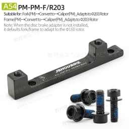 PM/IS MTB Disc Brake Mount Adapter 140mm 160mm 180mm 203mm Rotor Mountain Bike Fork Frame Rear Caliper Converter For Shimano