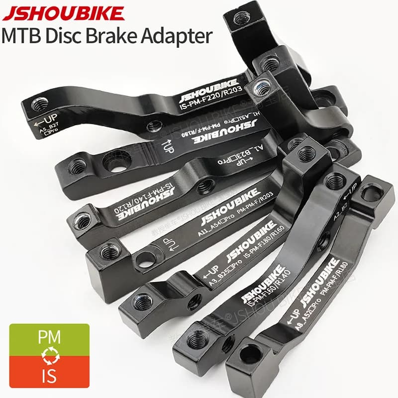 PM/IS MTB Disc Brake Mount Adapter 140mm 160mm 180mm 203mm Rotor Mountain Bike Fork Frame Rear Caliper Converter For Shimano