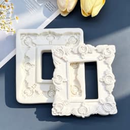 Frame Silicone Mold Sugarcraft Chocolate Cupcake Baking Mold Fondant Cake Decorating Tools