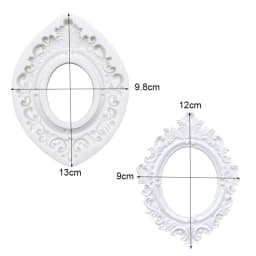 Frame Silicone Mold Sugarcraft Chocolate Cupcake Baking Mold Fondant Cake Decorating Tools
