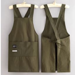 New Korean Household Kitchen Adult Waist Apron Waterproof Oil Resistant Cooking Chef Workwear for Catering Waiter Work Clothes