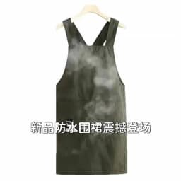 New Korean Household Kitchen Adult Waist Apron Waterproof Oil Resistant Cooking Chef Workwear for Catering Waiter Work Clothes