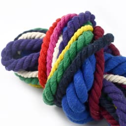 2Meters 5-20mm 3 Shares Macrame Cotton Rope Strap Braided Twisted Cord DIY Decoration Ropes Bag Craft Cords Sewing Accessories