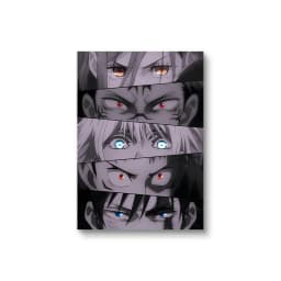 Anime Jujutsu Kaisen Prints Poster Itadori Yuji Fushiguro Megumi Sukuna Collage Canvas Painting Home Decor Poster Fans Gifts