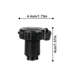 Cycling Handlebar Convex Mirror HD Adjustable Rotate Bike Handlebar Plug Rear View Mirror For MTB Road Bike Accessories