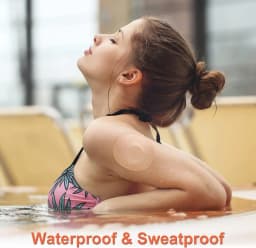 10PC Libre 1/2/3/Pro Sensor Covers Waterproof,Non-Fraying,Extreme CGM Tape,Continuous Glucose Monitor Patch