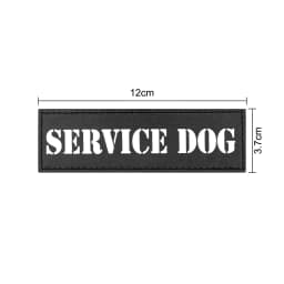1 Piece Dog Patch for Service Dog Vest Cat Vest Removable Tactical Harness Service Dog Puppy Training Embroidered Patch