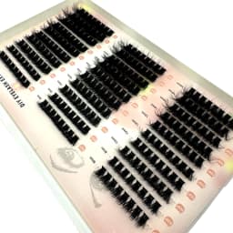New 3D Grafting 10 Rows 60P+80P+100P Self Grafting DIY Mixed Cluster Packaging Mink Makeup False Eyelash Beauty Tool Wholesale