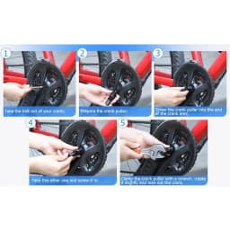 1Pc Bicycle Crankset Puller Crank Arm Puller Remover Bike Tools Mountain Crank Extractor Bicycle Carbon Steel Repair Tool