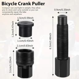 1Pc Bicycle Crankset Puller Crank Arm Puller Remover Bike Tools Mountain Crank Extractor Bicycle Carbon Steel Repair Tool