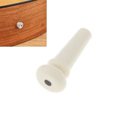 1 Set Wood Acoustic Guitar Bridge Bridge Pins / Saddle / Nut Saddle Guitar Parts for 40 41 Inch Acoustic Folk Guitar
