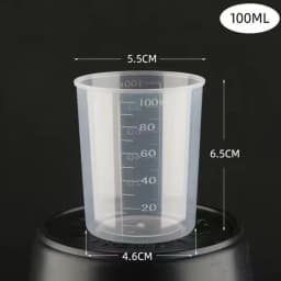 Mini 100/160ml Rice Measuring Cup Plastic with Scale Measuring Jugs Clear Digital Kitchen Scale Measurement Tools