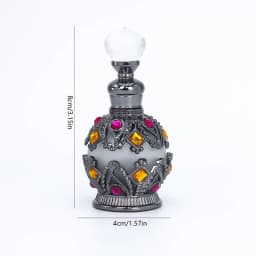 1PCS Luxury Perfume Bottle Essential Oil Bottle 15ml Empty Bottle Storage Bottle Gift Glass Perfume Bottle Portable Bottles