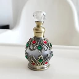 1PCS Luxury Perfume Bottle Essential Oil Bottle 15ml Empty Bottle Storage Bottle Gift Glass Perfume Bottle Portable Bottles