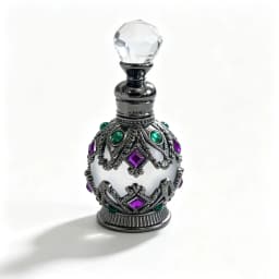 1PCS Luxury Perfume Bottle Essential Oil Bottle 15ml Empty Bottle Storage Bottle Gift Glass Perfume Bottle Portable Bottles