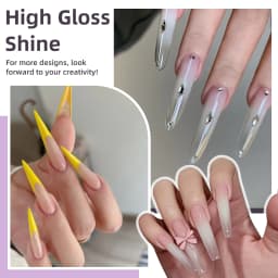30ml Solid Color Nail Extension Gel Nail Build Poly Acrylic Gel Uv Led Quick Extension Of Crystal Model Painless Crystal Glue