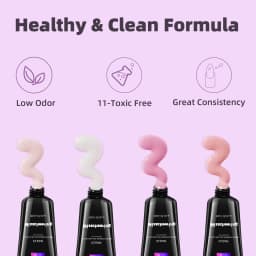 30ml Solid Color Nail Extension Gel Nail Build Poly Acrylic Gel Uv Led Quick Extension Of Crystal Model Painless Crystal Glue