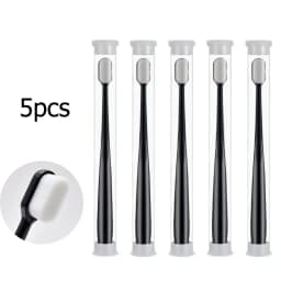 5/10Pcs Ultra-fine Soft Toothbrush Million Nano Bristle Adult Tooth Brush Deep Cleaning Portable Travel Dental Oral Care Brush