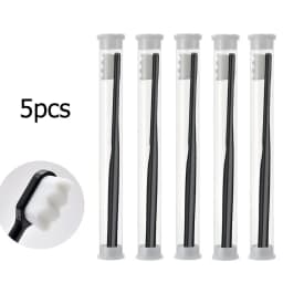 5/10Pcs Ultra-fine Soft Toothbrush Million Nano Bristle Adult Tooth Brush Deep Cleaning Portable Travel Dental Oral Care Brush