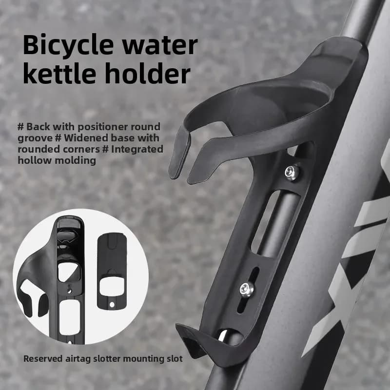 Aero Propel Raod Bicycle Water Bottle Cage With Airtag Installation For HUAWEI/Apple Ultralight MTB Bottle Holder
