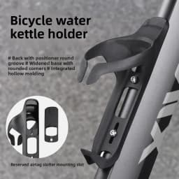 Aero Propel Raod Bicycle Water Bottle Cage With Airtag Installation For HUAWEI/Apple Ultralight MTB Bottle Holder