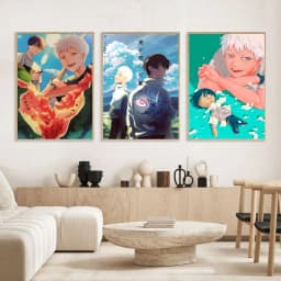 Anime The S-Summer Hikaru Died Poster High Quality Dorm Living Room Aesthetic Wall Decoration Painting Stickers Gift