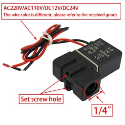 12V 24V 220V Pneumatic Electric Solenoid Valve 2 Position 2 Port Normally Closed Air Magnetic Valve 6mm 8mm Hose Barb Connection