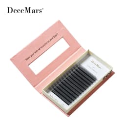 DeceMars 4D - W Shaped Eyelash Extension (12line/Tray) for Makeup