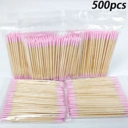 Nail Orange Wood Sticks 100/500Pcs Double Head Cuticle Pusher Remover Pedicure Manicure Sticks Tool 11.5cm Rhinestone Picking
