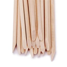 Nail Orange Wood Sticks 100/500Pcs Double Head Cuticle Pusher Remover Pedicure Manicure Sticks Tool 11.5cm Rhinestone Picking