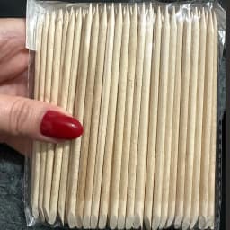 Nail Orange Wood Sticks 100/500Pcs Double Head Cuticle Pusher Remover Pedicure Manicure Sticks Tool 11.5cm Rhinestone Picking