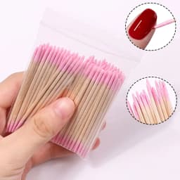 Nail Orange Wood Sticks 100/500Pcs Double Head Cuticle Pusher Remover Pedicure Manicure Sticks Tool 11.5cm Rhinestone Picking