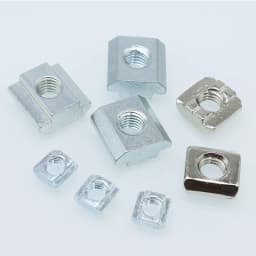 100p/lot T Block Square Nut M3 M4 M5 M6 M8 T-Track Sliding Hammer Nut for 20 30 40 45 Aluminum Profile Slot Connector Accessor