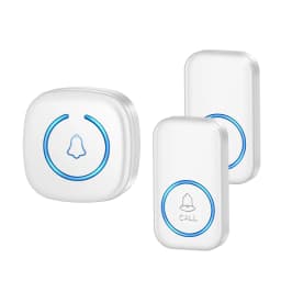 EZHEN Smart Wireless Doorbell Welcome Door Bell 60 song Ringtones Differentiated Doorbell Mute Home Office Call Bell US EU Plug