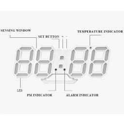 Digital Wall Clock Desk Watches Electronic Alarm Modern Home Decoration for Bedroom Decor Interior Led Table Clocks Living Room