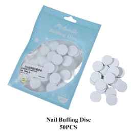 50pcs/Bag Self-Adhesive Replaceable Buffing Disc 15/20/25mmFor Remove Dead Skin Calluse Professional Pedicure Polish Accessories
