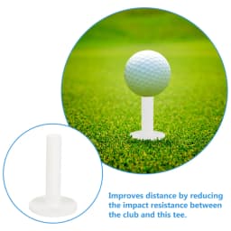 5Pcs Golf Tees Professional Stands Driving Range Practice Holders Golf Accessories Silicone Tees Golfer Supplies Flexible