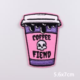 Punk Series Patch Iron On Patches For Clothing Thermoadhesive Patches On Clothes Horror Eyes Embroidery Patch DIY Sewing Patch